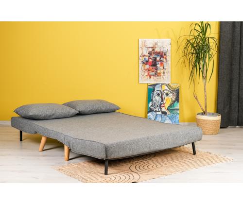 Diivan Folde 2-Seater - Light Grey