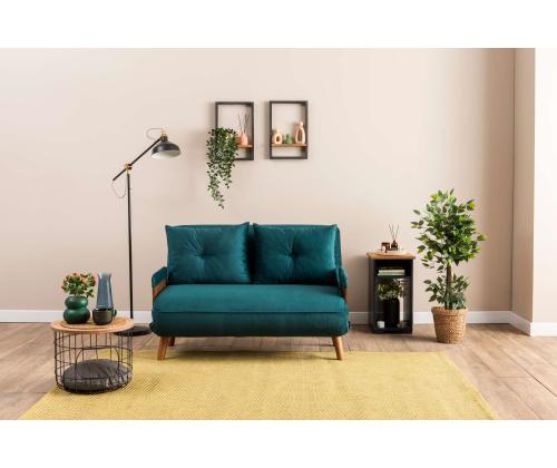 Diivan Cosmo 2-Seater - Petrol Green