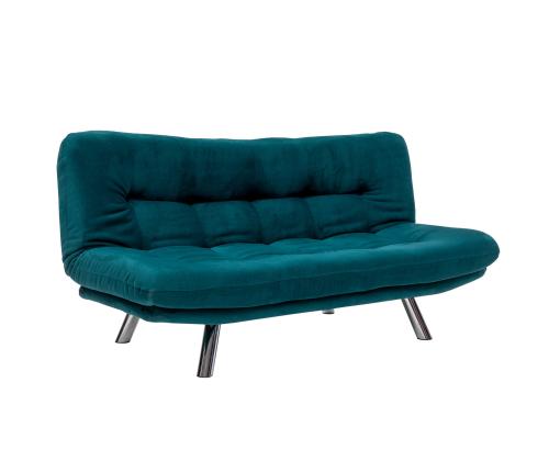 Diivan Misa Small Sofabed - Petrol Green