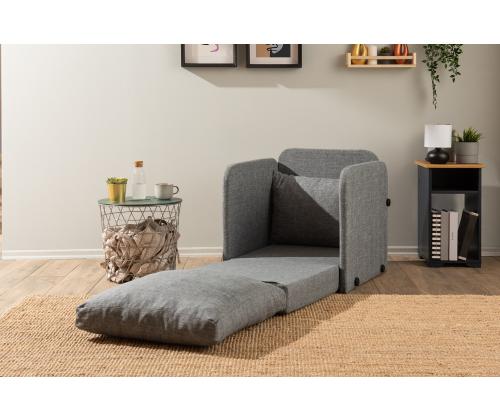 Diivan Saga Single - Light Grey