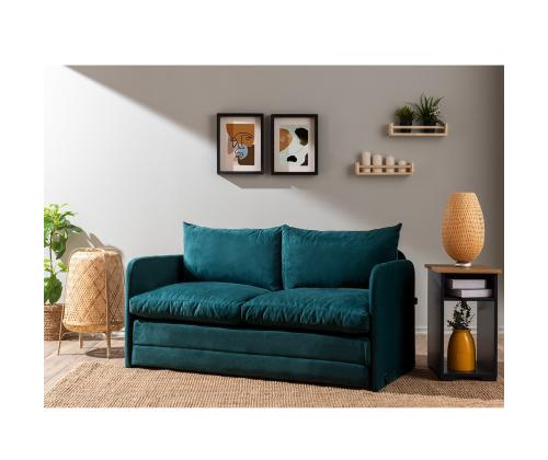 Diivan Saga XL 2-Seater - Petrol Green