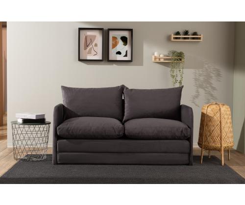 Diivan Saga XL 2-Seater - Grey