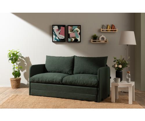 Diivan Saga XL 2-Seater - Green