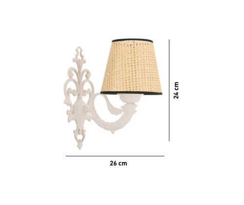 Lily Coral - Natural, White