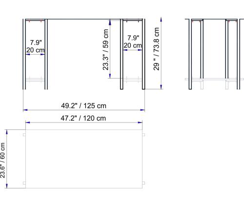 Reader - White, Gold