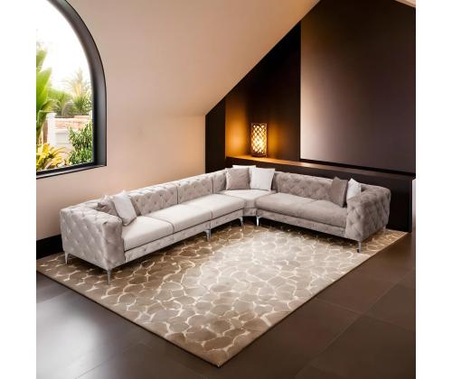 Diivan Como Corner Right - Beige