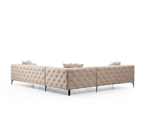 Diivan Como Left - Ecru