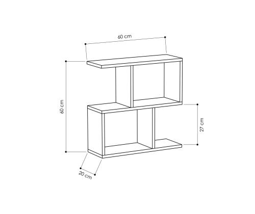 Kohvilaud Homemania - Wood Black