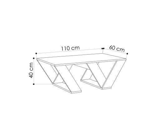Kohvilaud Pipra - Carrara Marble