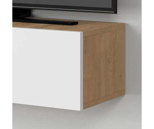 TV laud Francy 135 - Sapphire Oak, White