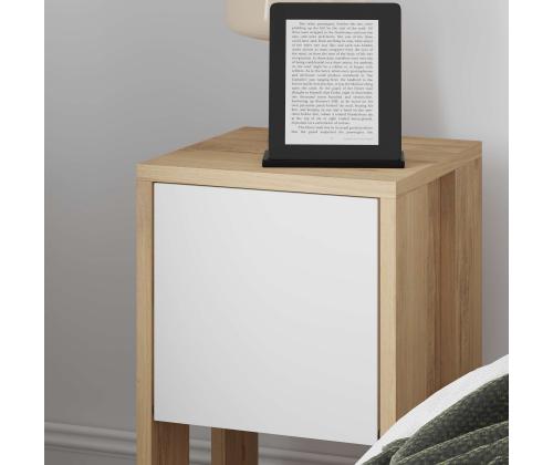 Ema - Sapphire Oak, White