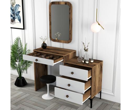 Laud Lizbon 544 - Walnut, White