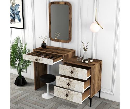 Laud Lizbon 545 - Walnut, White