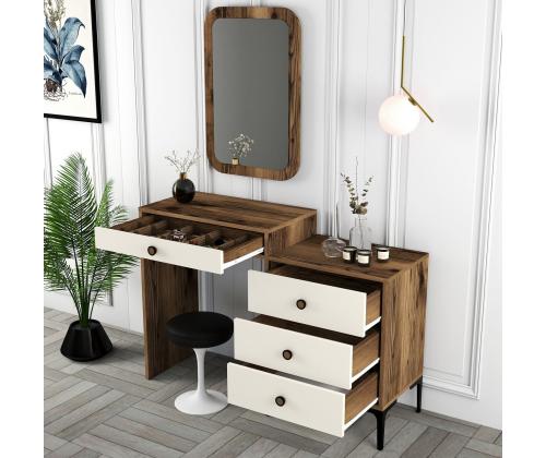 Laud Lizbon 547 - Walnut, Cream