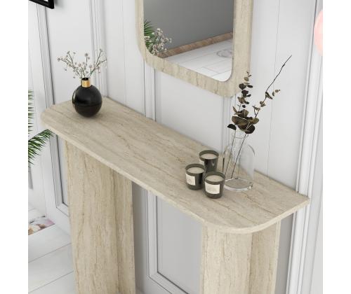 Laud Modena Mirror - Travertine