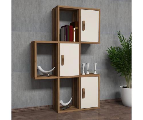 Flora - Walnut, Cream