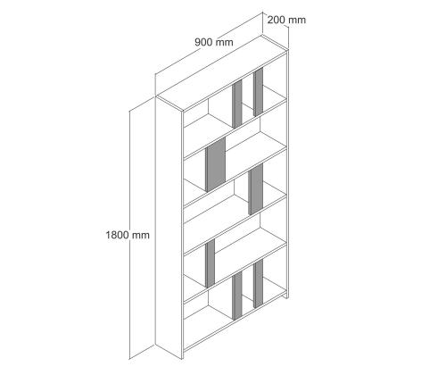 Lima - Walnut, White
