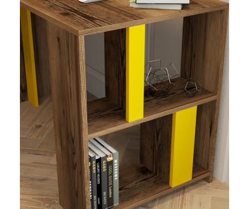 Lima - Walnut, Yellow