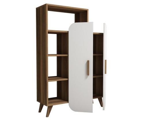 Form - Walnut, White