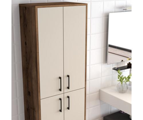 Berlin A - Walnut, Cream