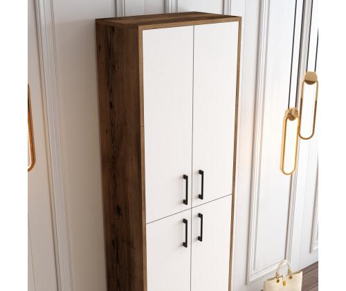 Berlin A - Walnut, White