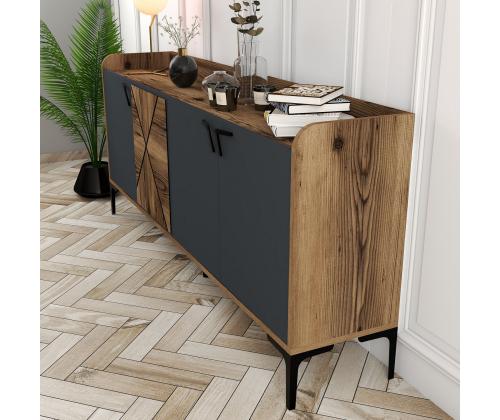 Venedik - Walnut, Anthracite