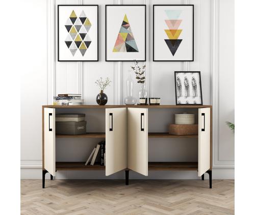 Kiev 160 - Walnut, Cream