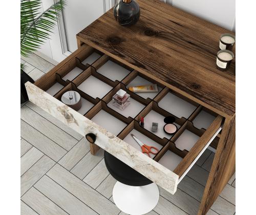 Laud Lizbon - Walnut, White, Marble