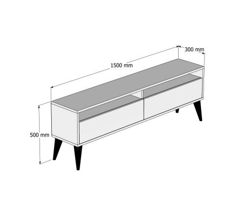 TV laud Best 2 - Oak