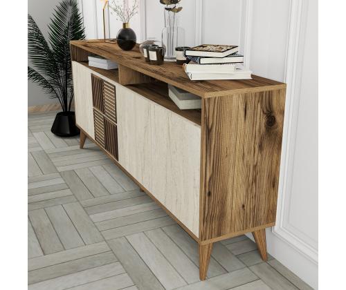 Milan - Walnut, Travertine