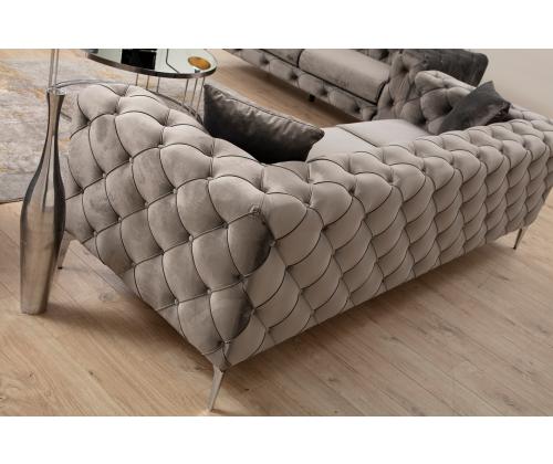 Diivan Como 2 Seater - Anthracite