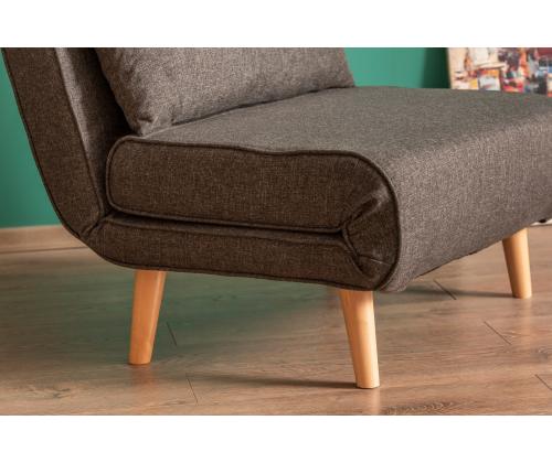 Diivan Folde Single - Dark Grey