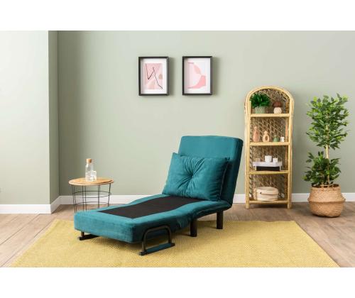 Diivan Sento Single - Petrol Green