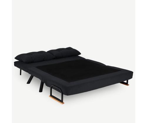 Diivan Sando 2-Seater - Black
