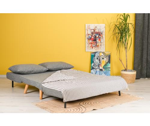 Diivan Folde 2-Seater - Light Grey