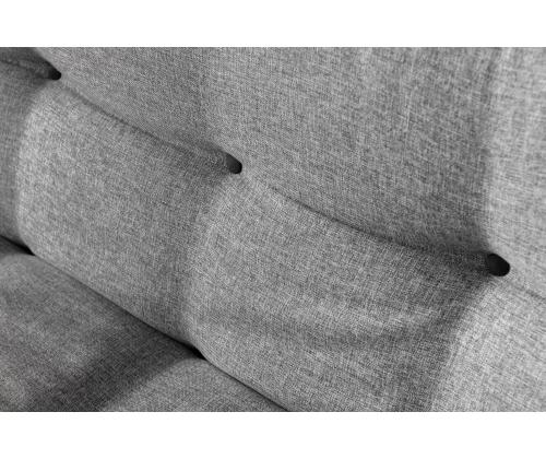 Diivan Misa Small Sofabed - Light Grey