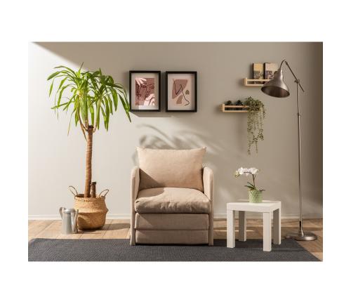 Diivan Saga Single - Beige