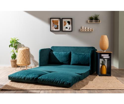 Diivan Saga XL 2-Seater - Petrol Green