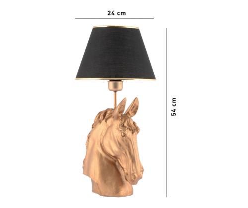 Laud Horse - Black, Gold
