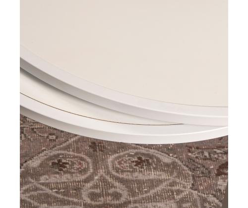 Mööblikomplekt lauad Tambur - White