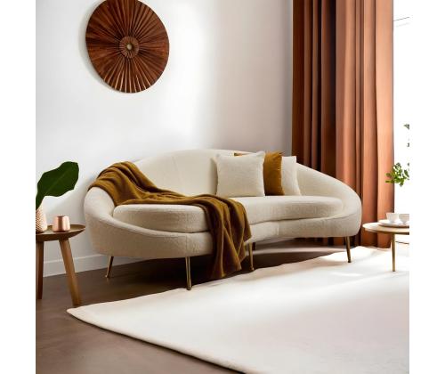 Diivan Eses - Cream Bouclett