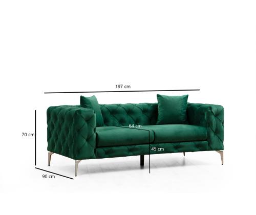 Diivan Como - Green