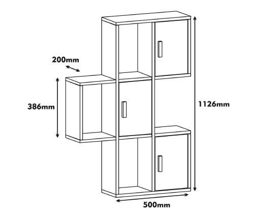 Flora - Walnut, White