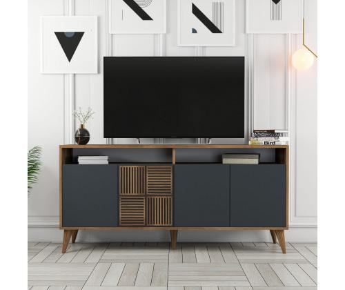 Milan 160 - Walnut, Anthracite