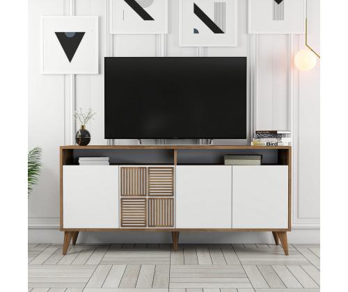 Milan 160 - Walnut, White