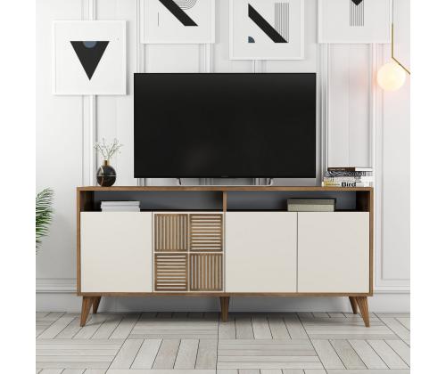 Milan 160 - Walnut, Cream