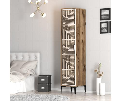 Kumsal P - Walnut, White