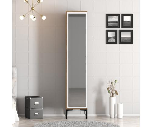 Kumsal R - Walnut, White