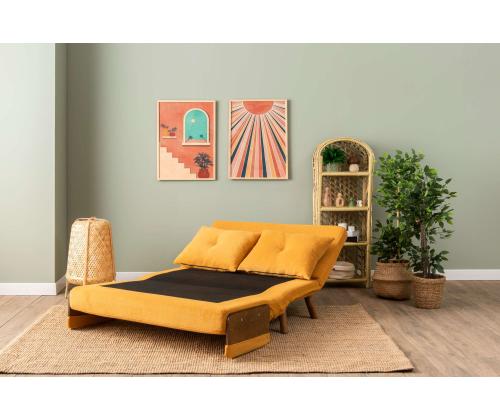Diivan Cosmo 2-Seater - Bohemian Mustard