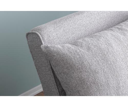 Diivan Folde 2-Seater - Teddy Fabric - Grey